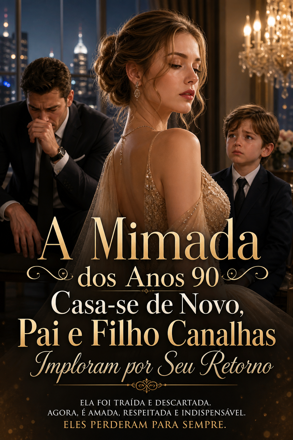 A Mimada dos Anos 90 Casa-se de Novo, Pai e Filho Canalhas Imploram por Seu Retorno